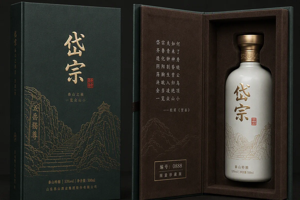 高端白酒礼盒包装