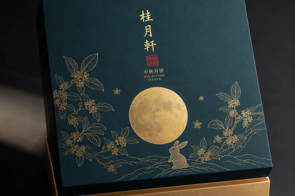 中秋月饼礼盒设计