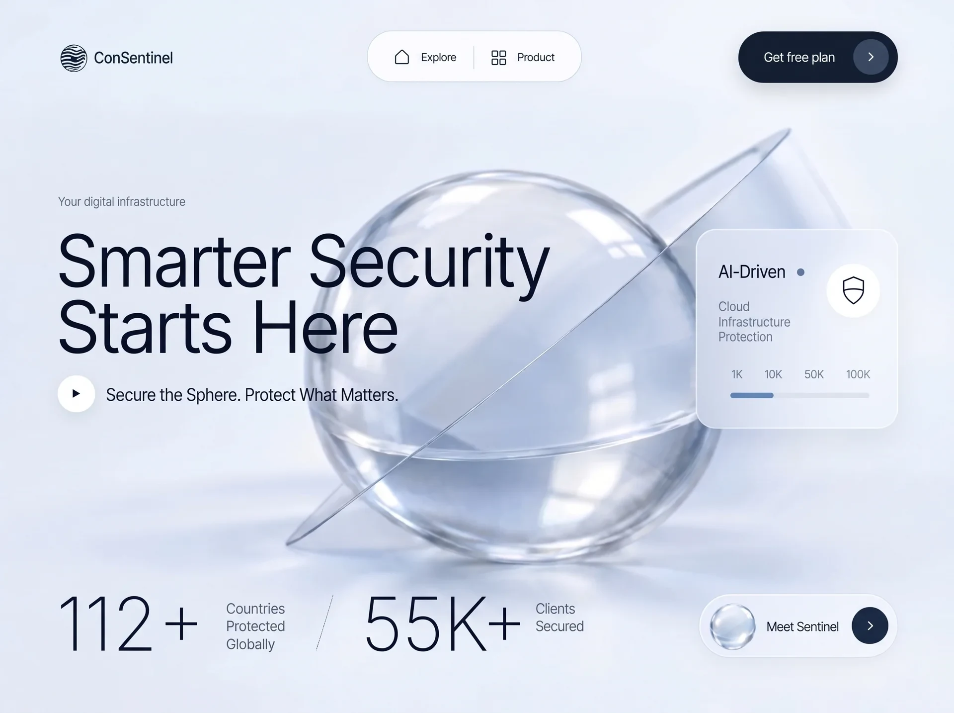 ConSentinel 网络安全首屏